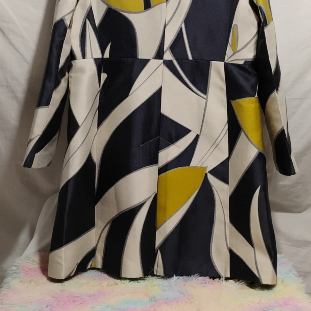 SALE! NWT Ann Taylor Petite Classy Multicolor Long Silky Soft Jacket (X-54) - Picture 9 of 14